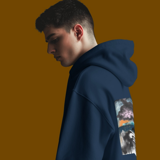 Hoodie "Do not disturb" regular fit