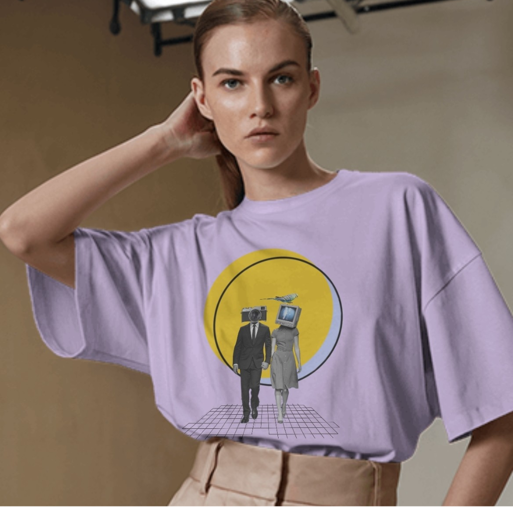 Camiseta "fashion" regular fit