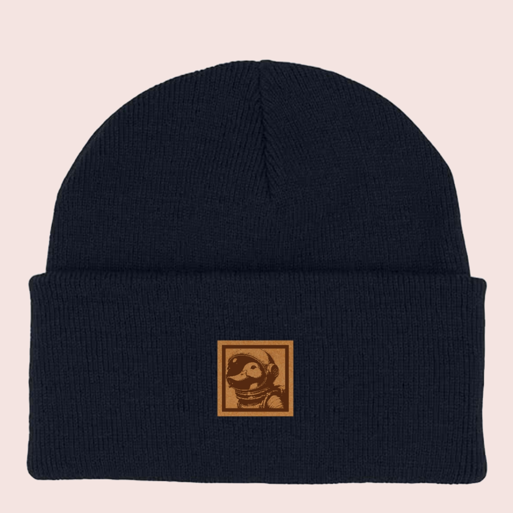Gorro con parche grabado "Astropato"