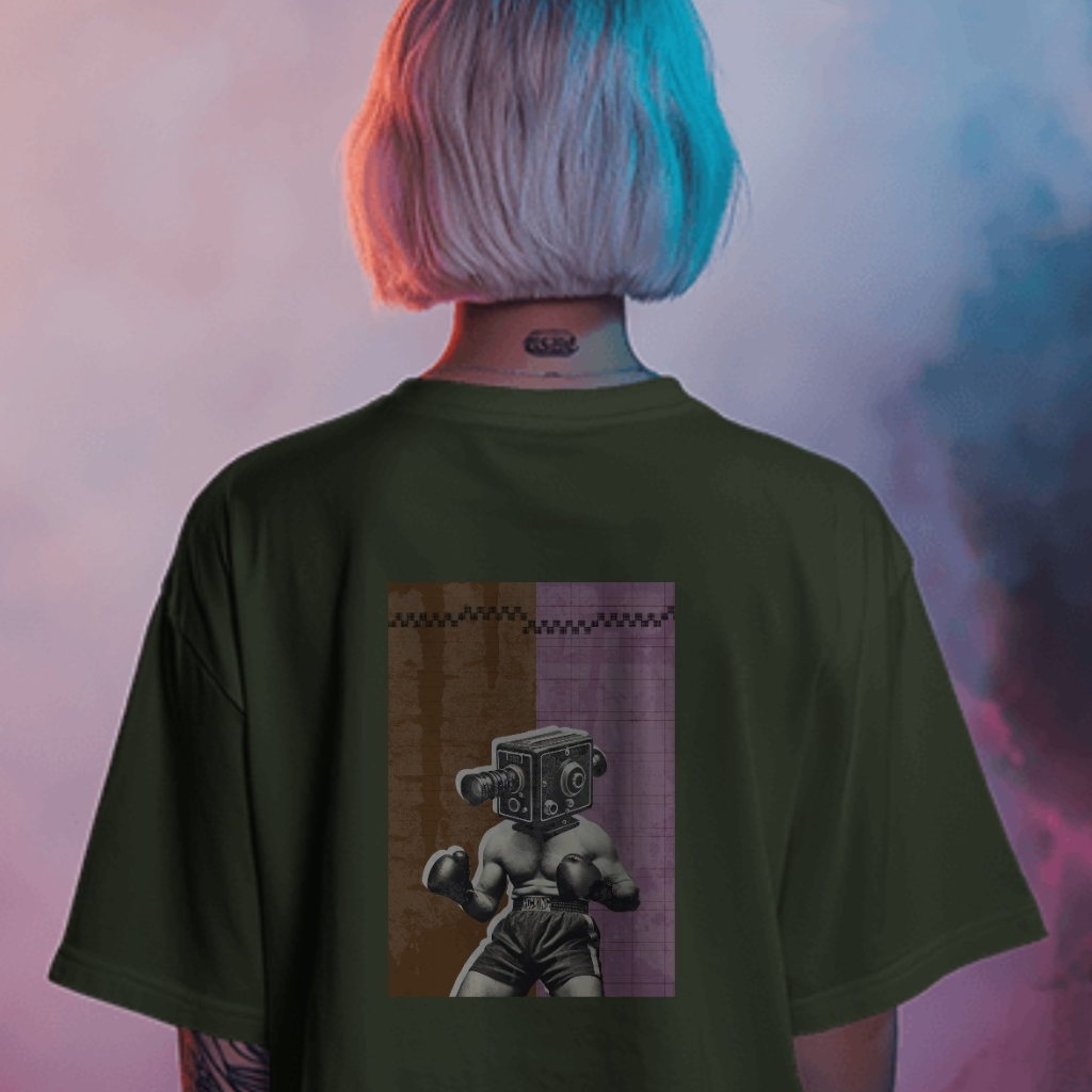 Camiseta "Fight" regular fit