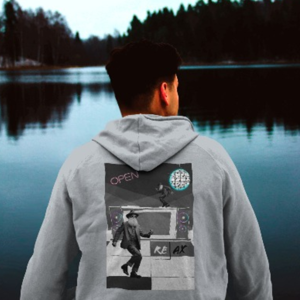 Hoodie "Old man disco" regular fit