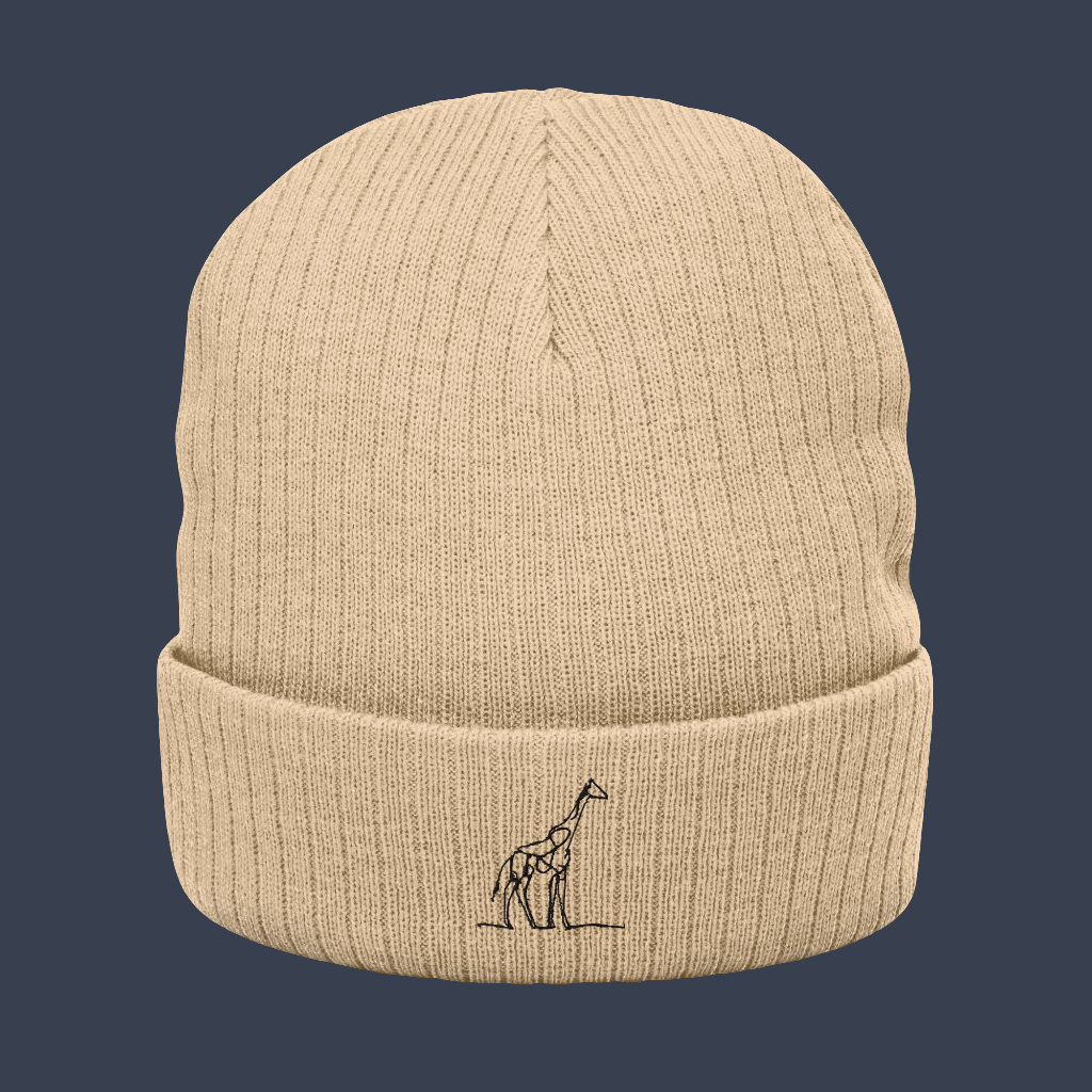 Gorro bordado "jirafa chufa"