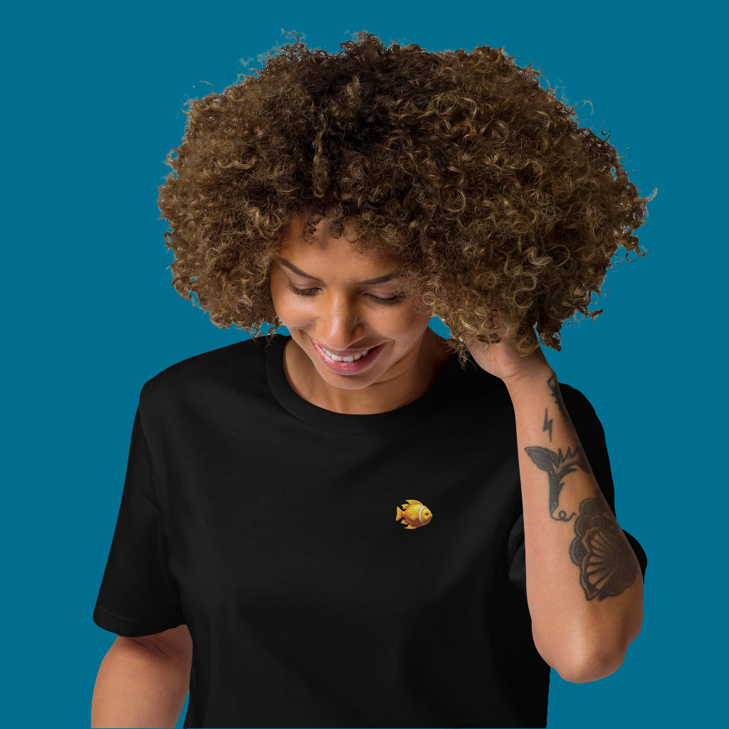 Camiseta bordada "Pezlimón" regular fit