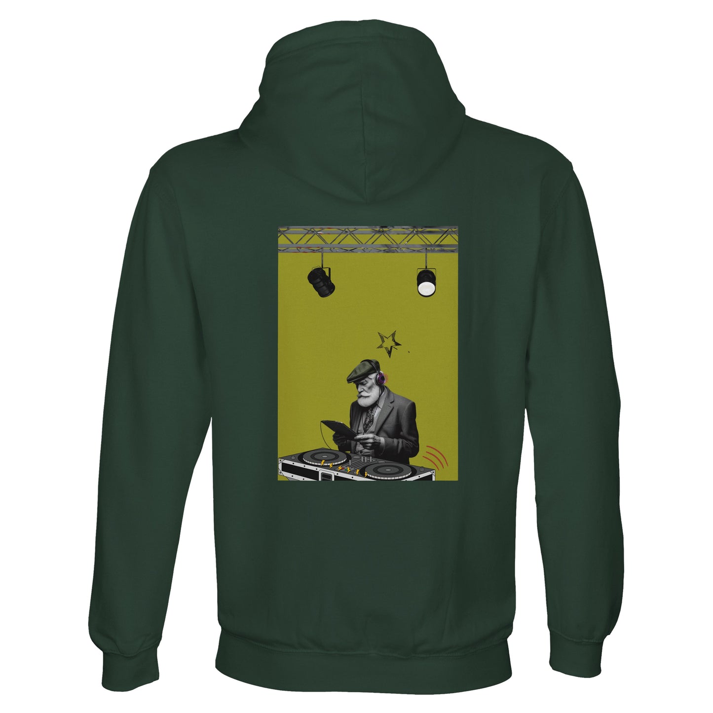 Hoodie "Old dj" regular fit