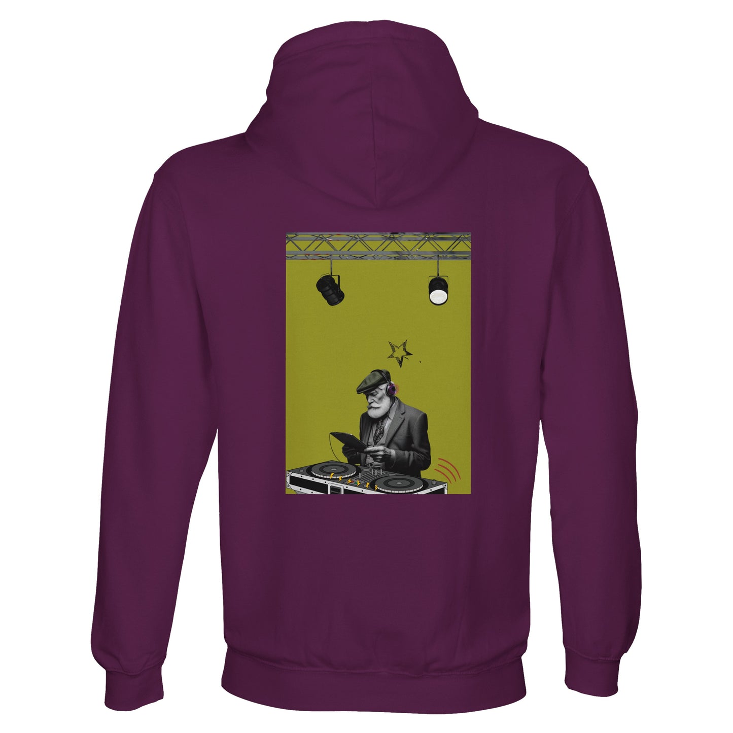 Hoodie "Old dj" regular fit