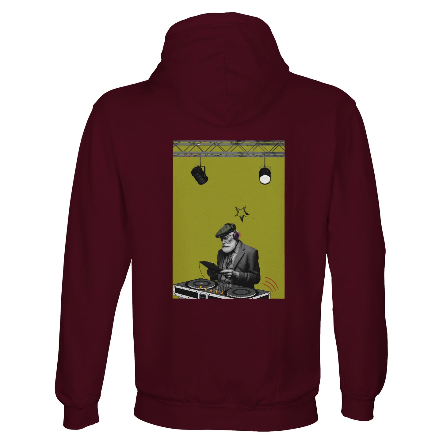 Hoodie "Old dj" regular fit