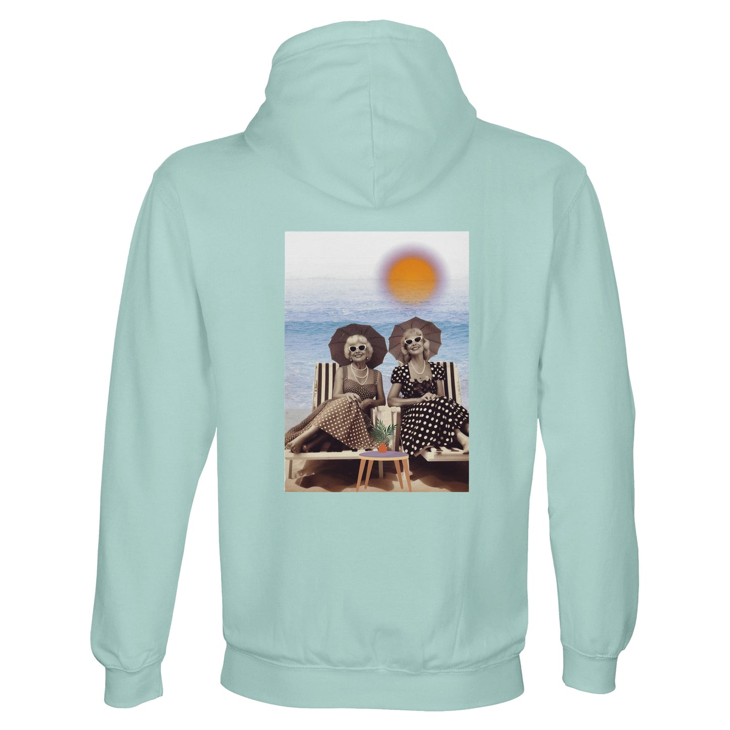 Hoodie "women on the beach" regular fit