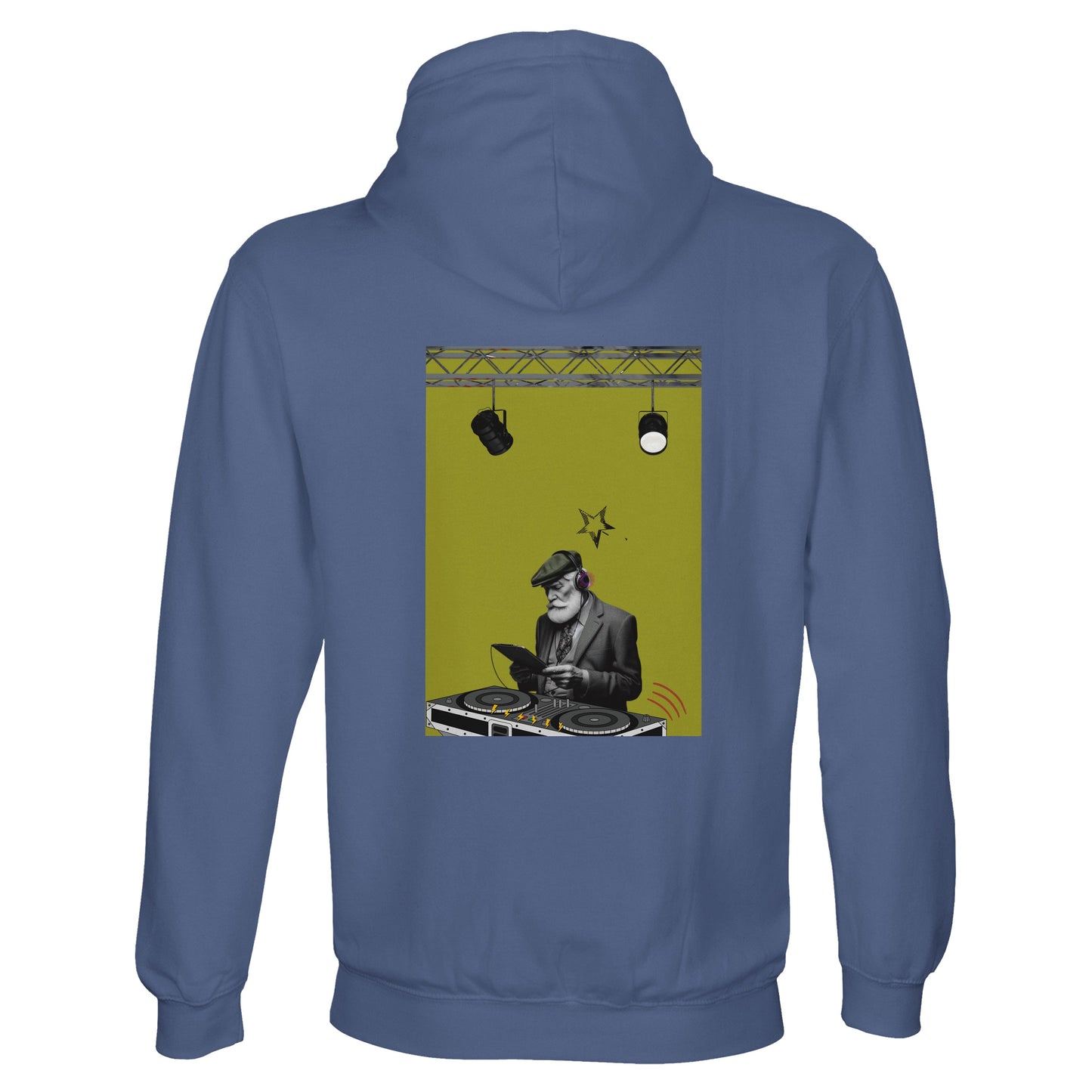 Hoodie "Old dj" regular fit