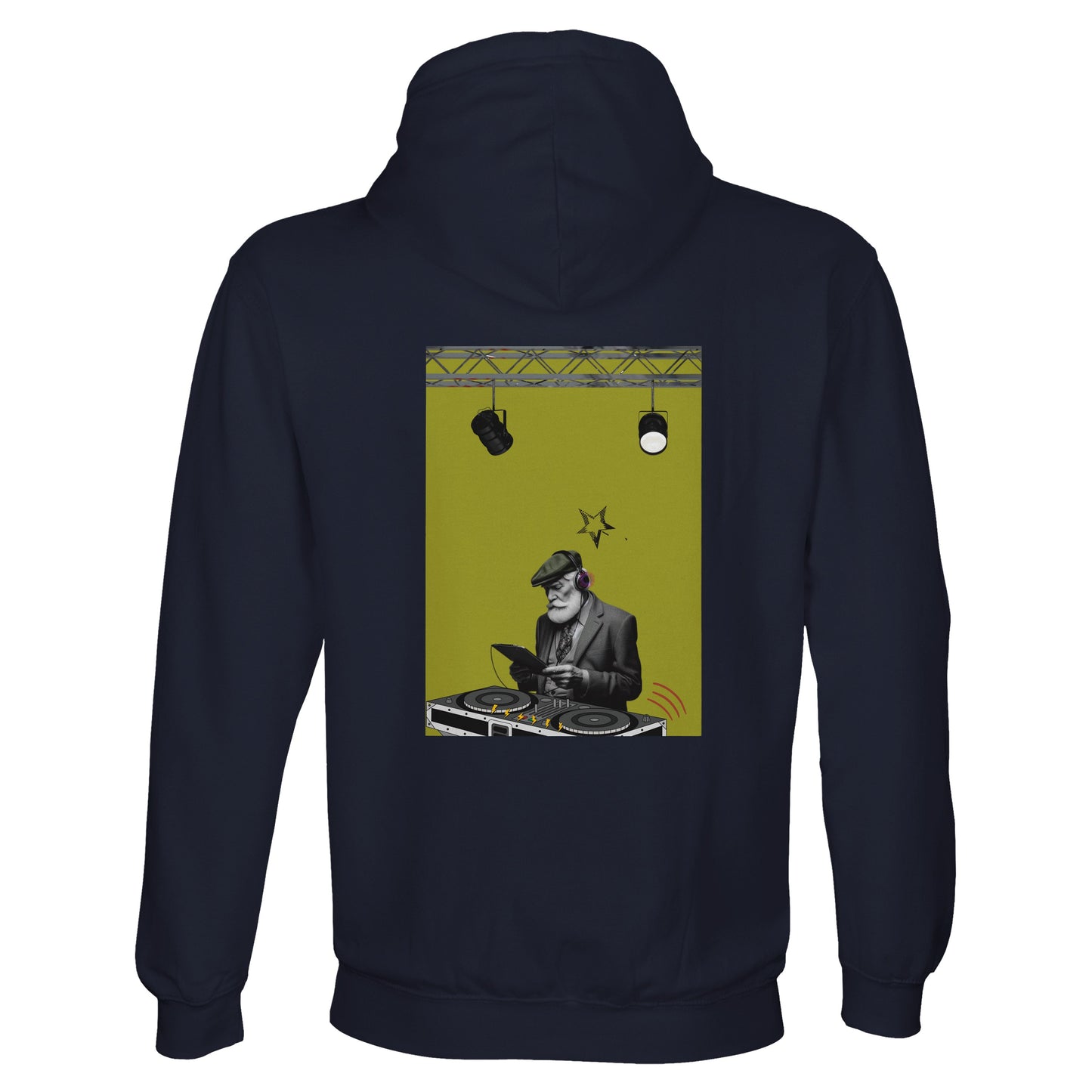 Hoodie "Old dj" regular fit
