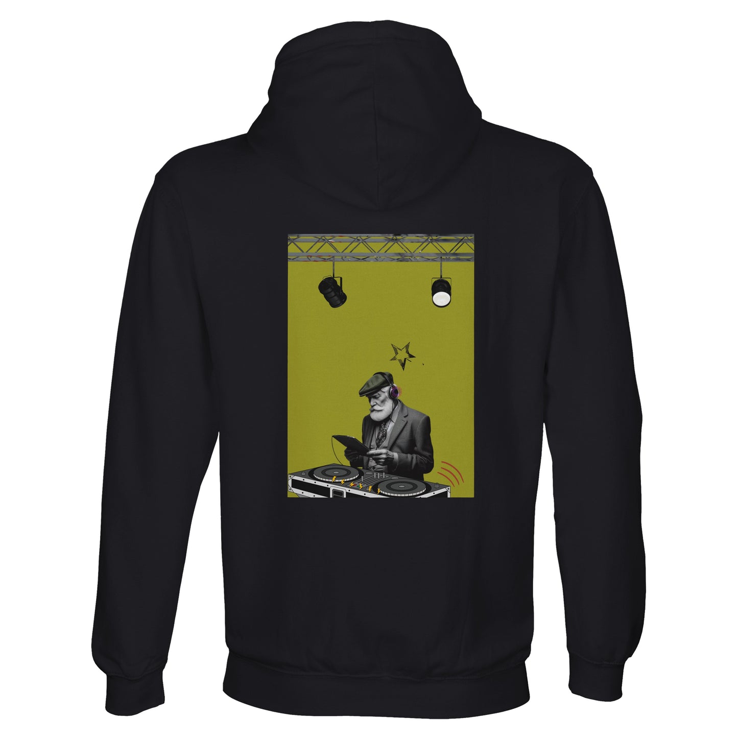 Hoodie "Old dj" regular fit