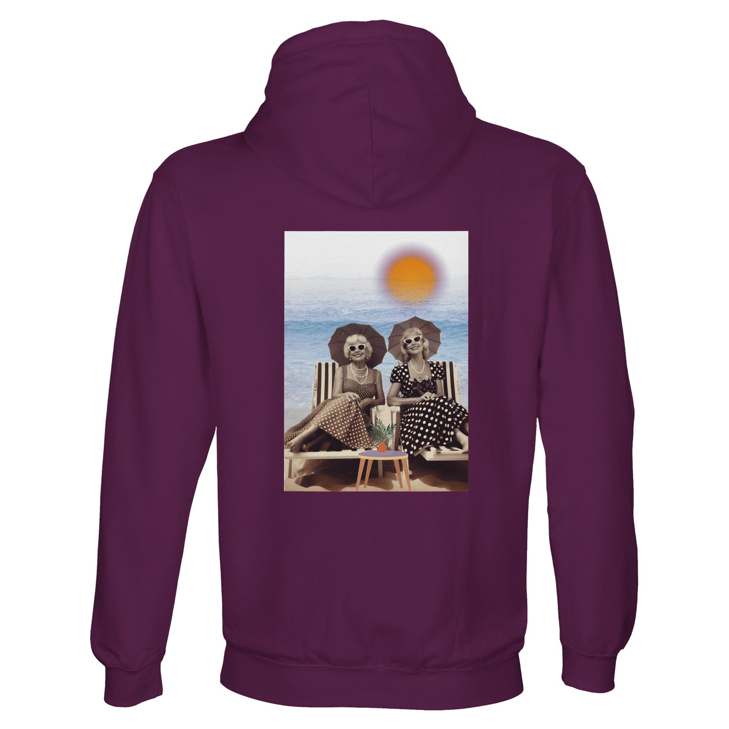 Hoodie "women on the beach" regular fit
