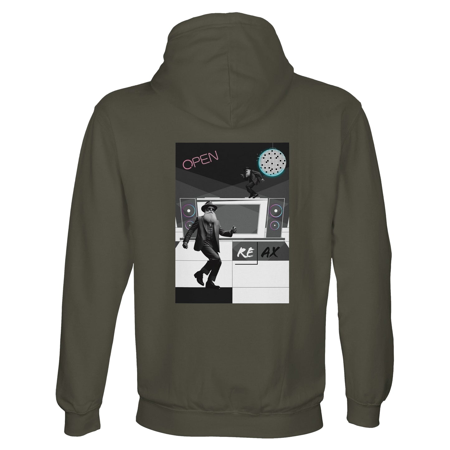 Hoodie "Old man disco" regular fit