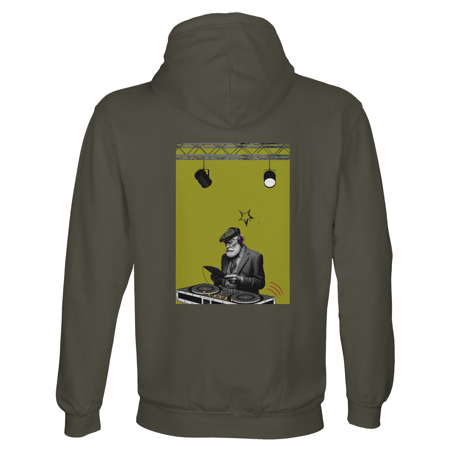 Hoodie "Old dj" regular fit