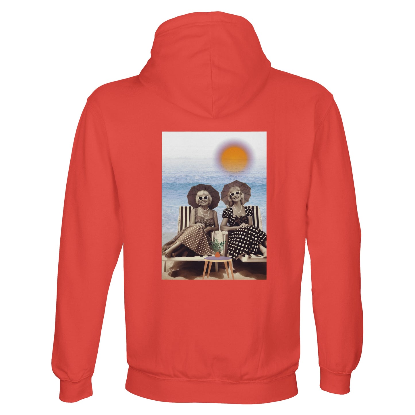Hoodie "women on the beach" regular fit
