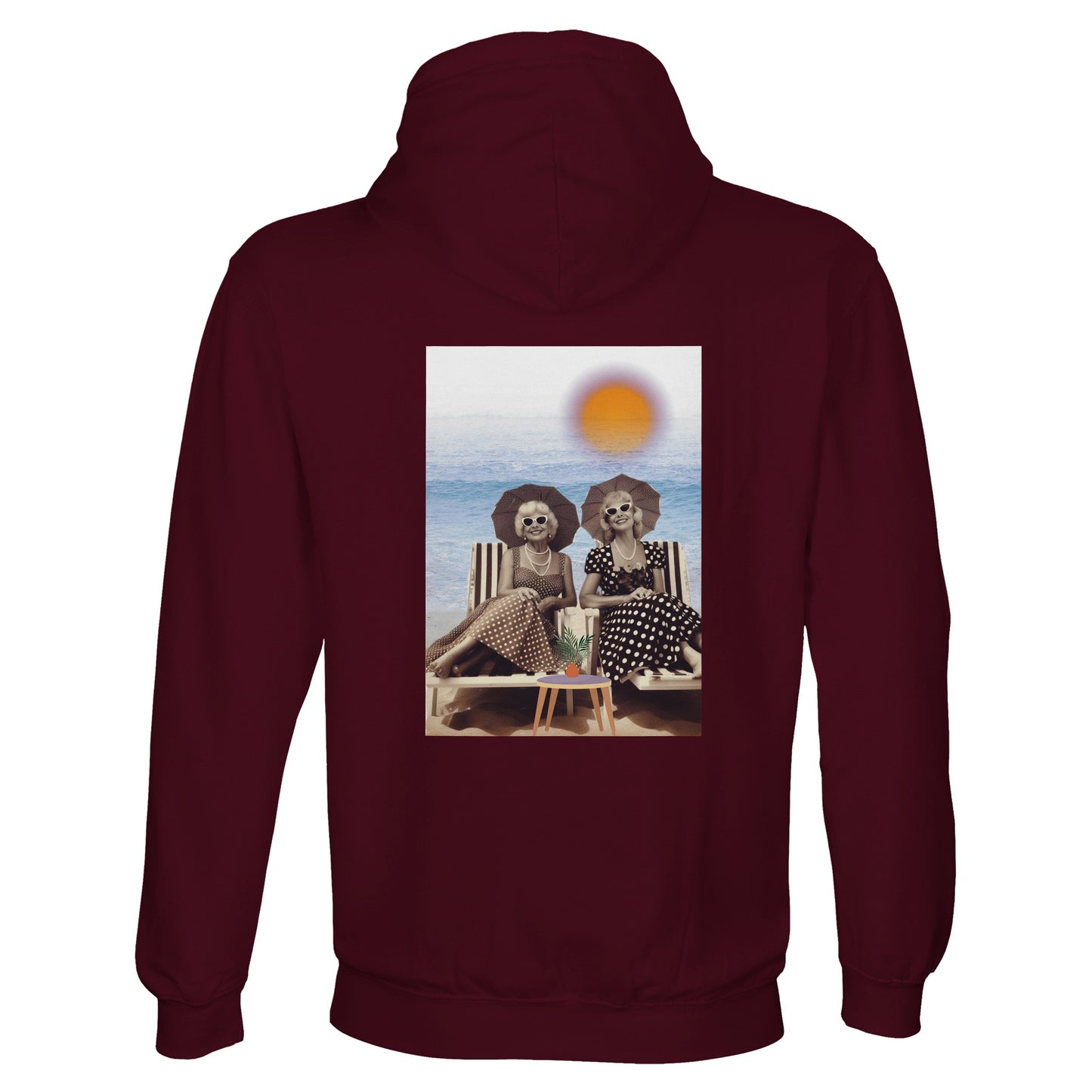 Hoodie "women on the beach" regular fit