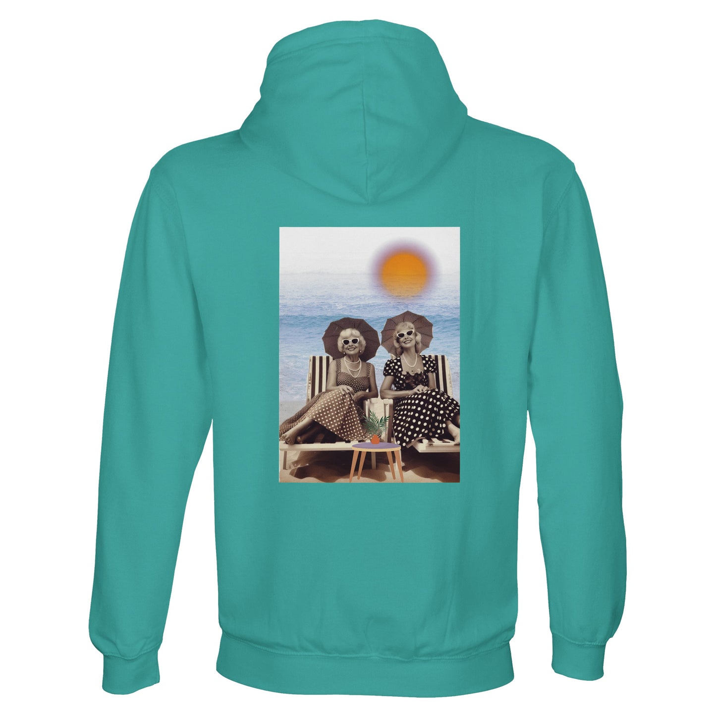 Hoodie "women on the beach" regular fit