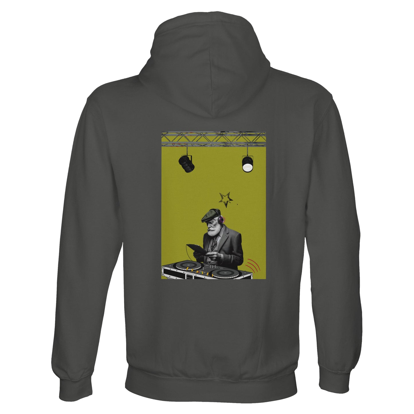 Hoodie "Old dj" regular fit