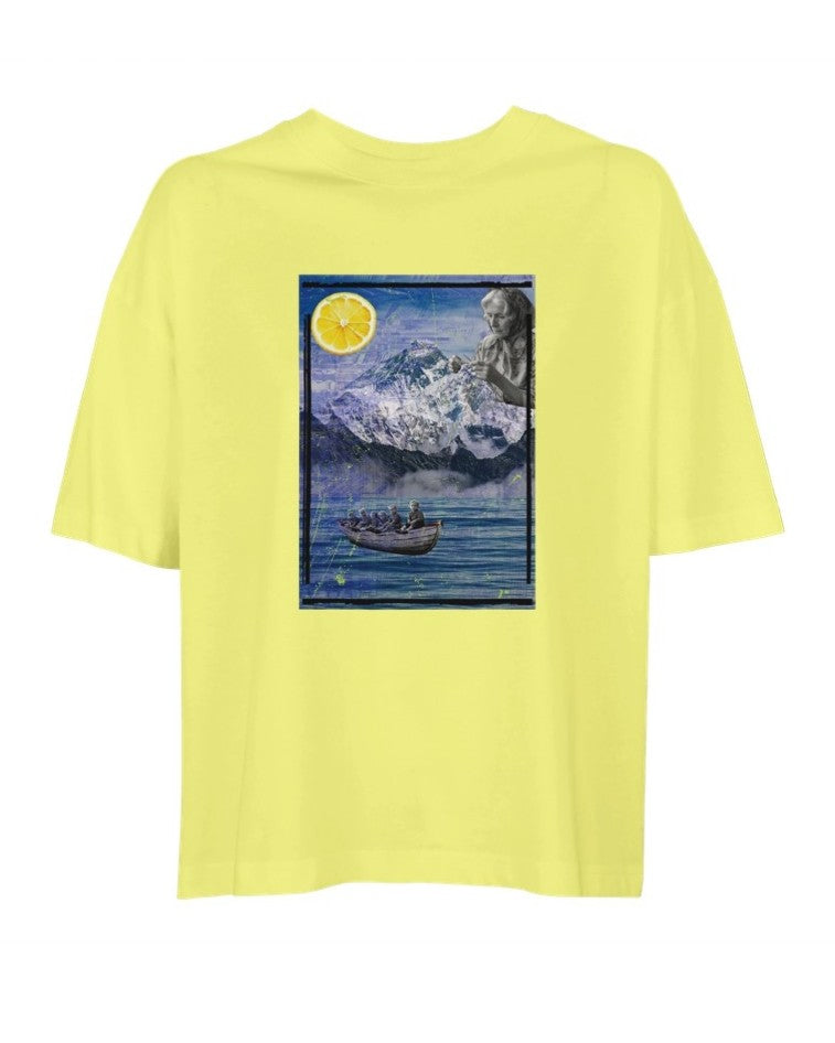 Camiseta "Amatxi" boxy fit