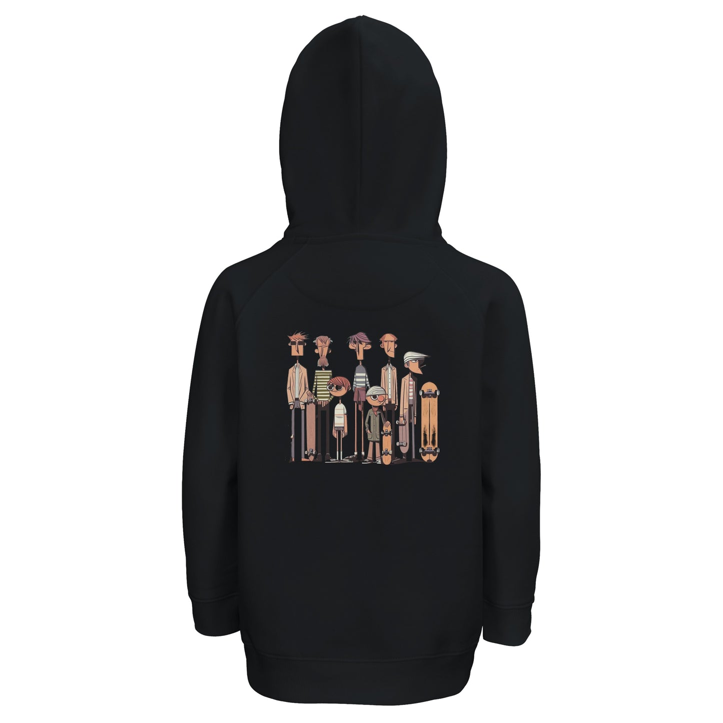 Sudadera hoodie infantil "Skate old school"