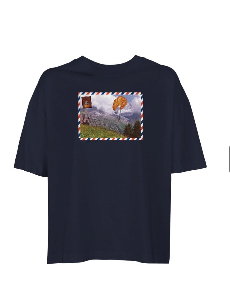 Camiseta "Deux Alpes" boxy fit