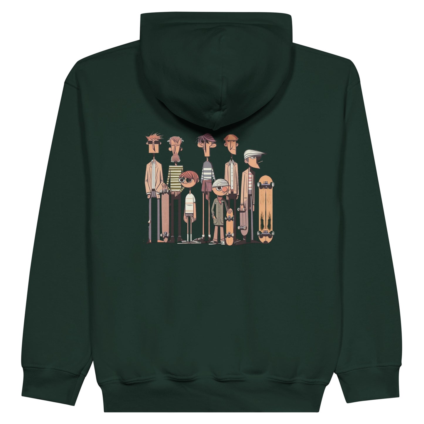 Sudadera hoodie infantil "Skate old school"