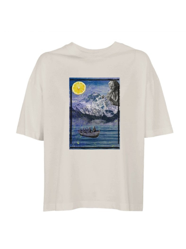 Camiseta "Amatxi" boxy fit