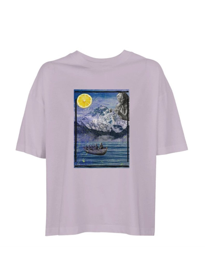 Camiseta "Amatxi" boxy fit