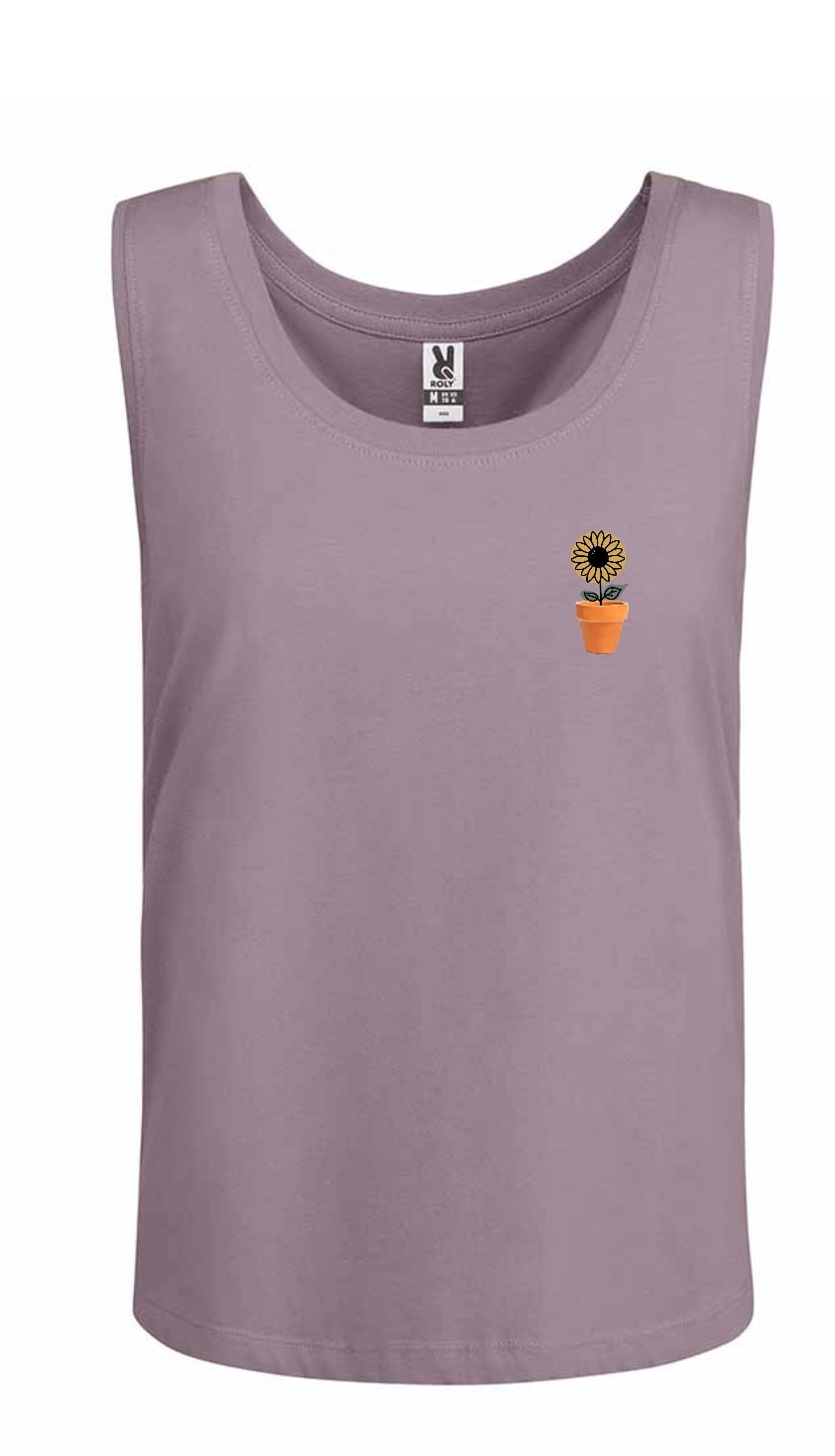 Camiseta "eguzkilore" tirantes