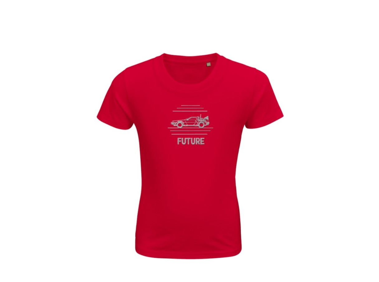 Camiseta txikis "Future" bordada