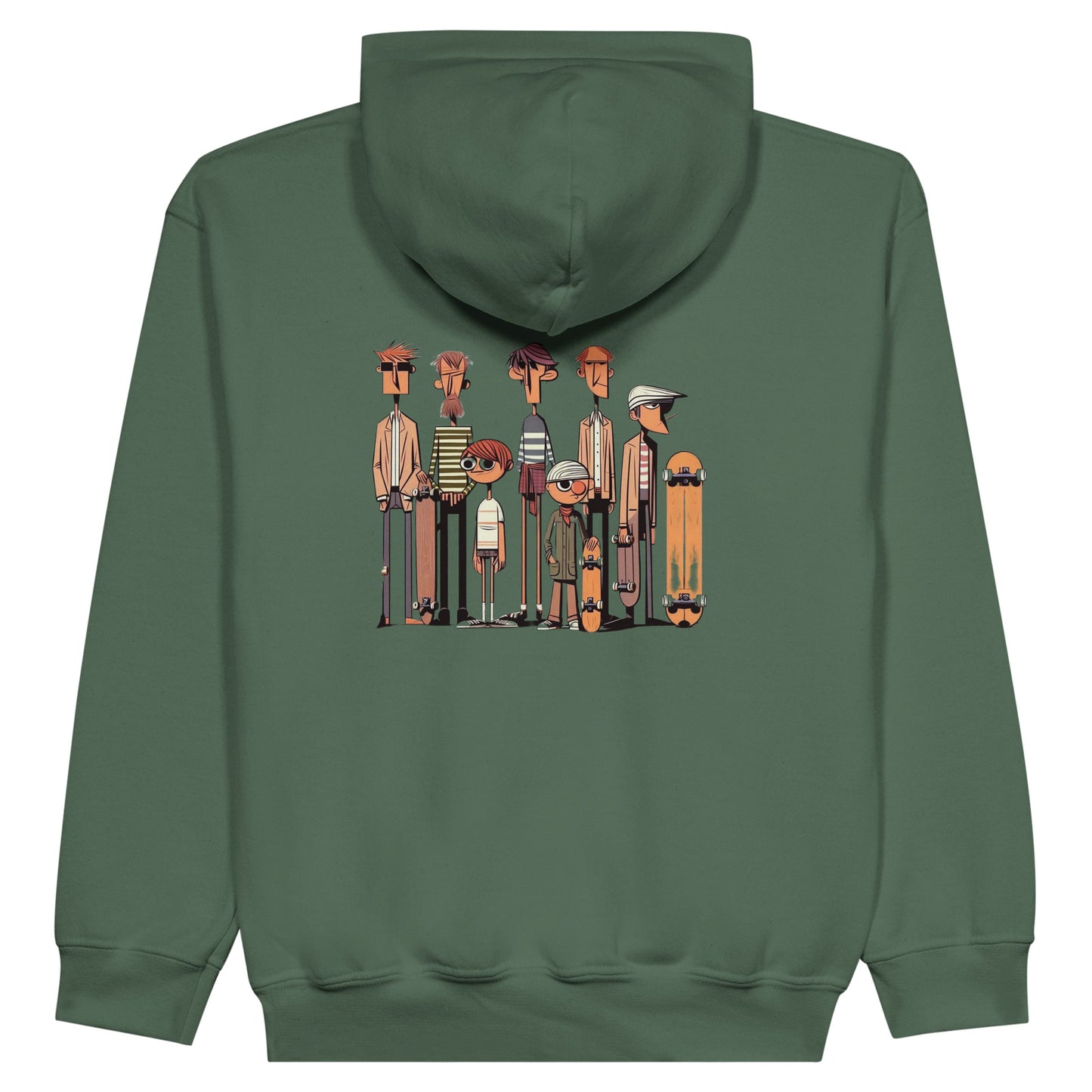 Sudadera hoodie infantil "Skate old school"