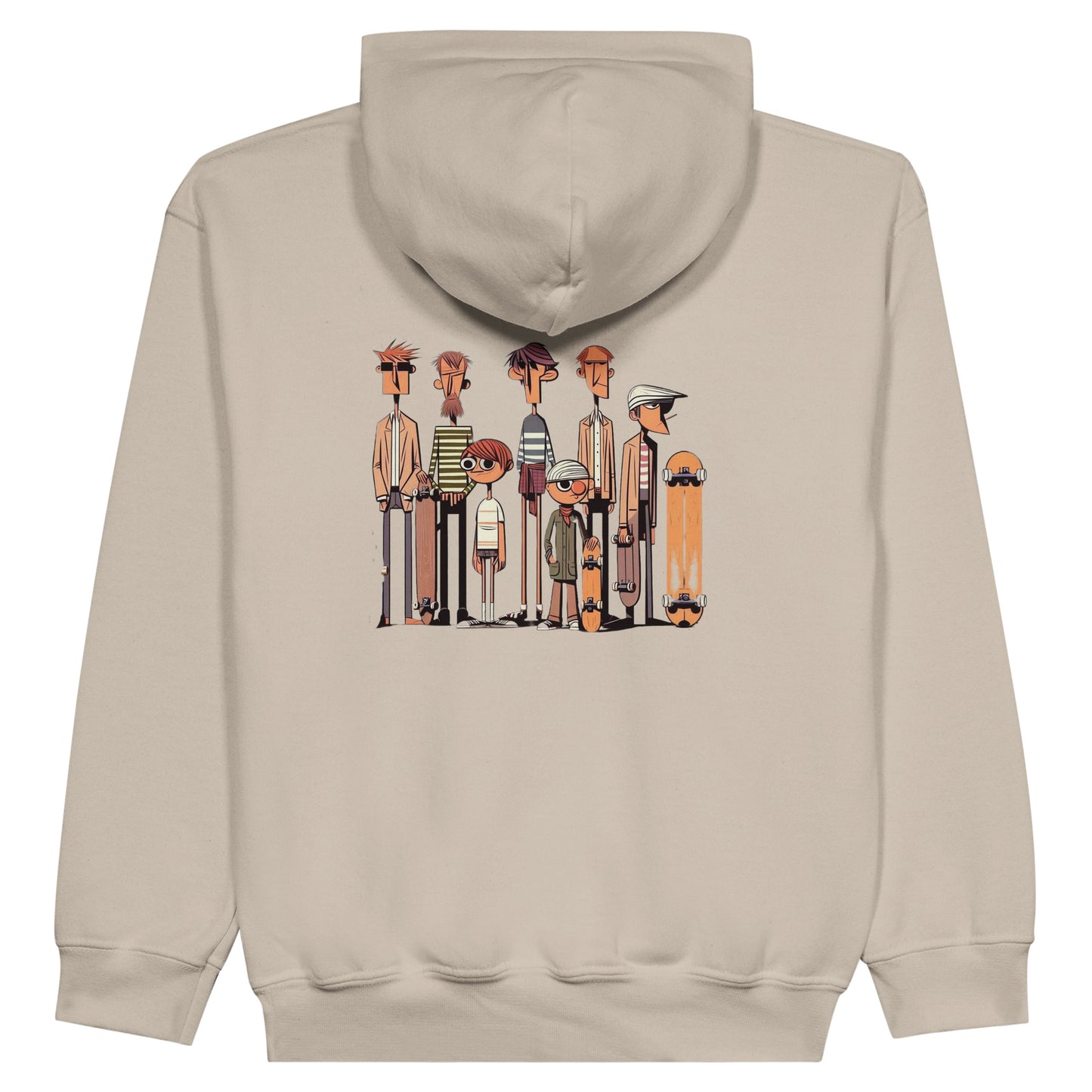Sudadera hoodie infantil "Skate old school"