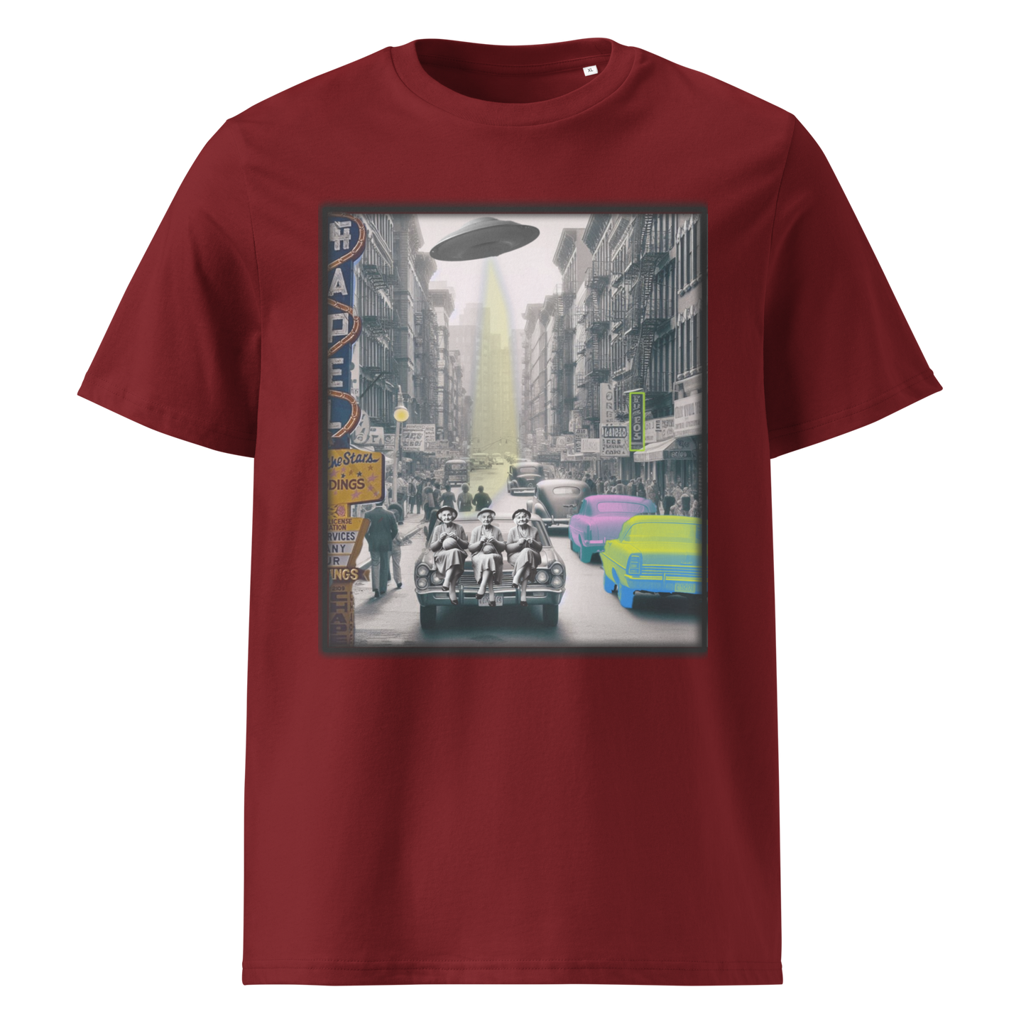 Camiseta "Exótic city" regular fit