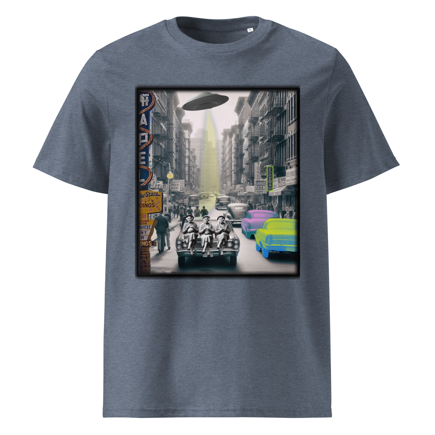 Camiseta "Exótic city" regular fit