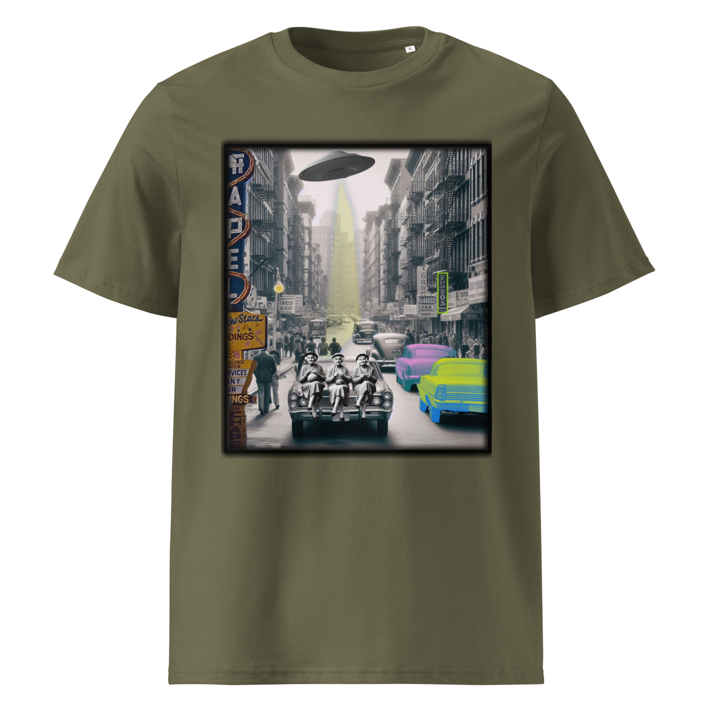 Camiseta "Exótic city" regular fit
