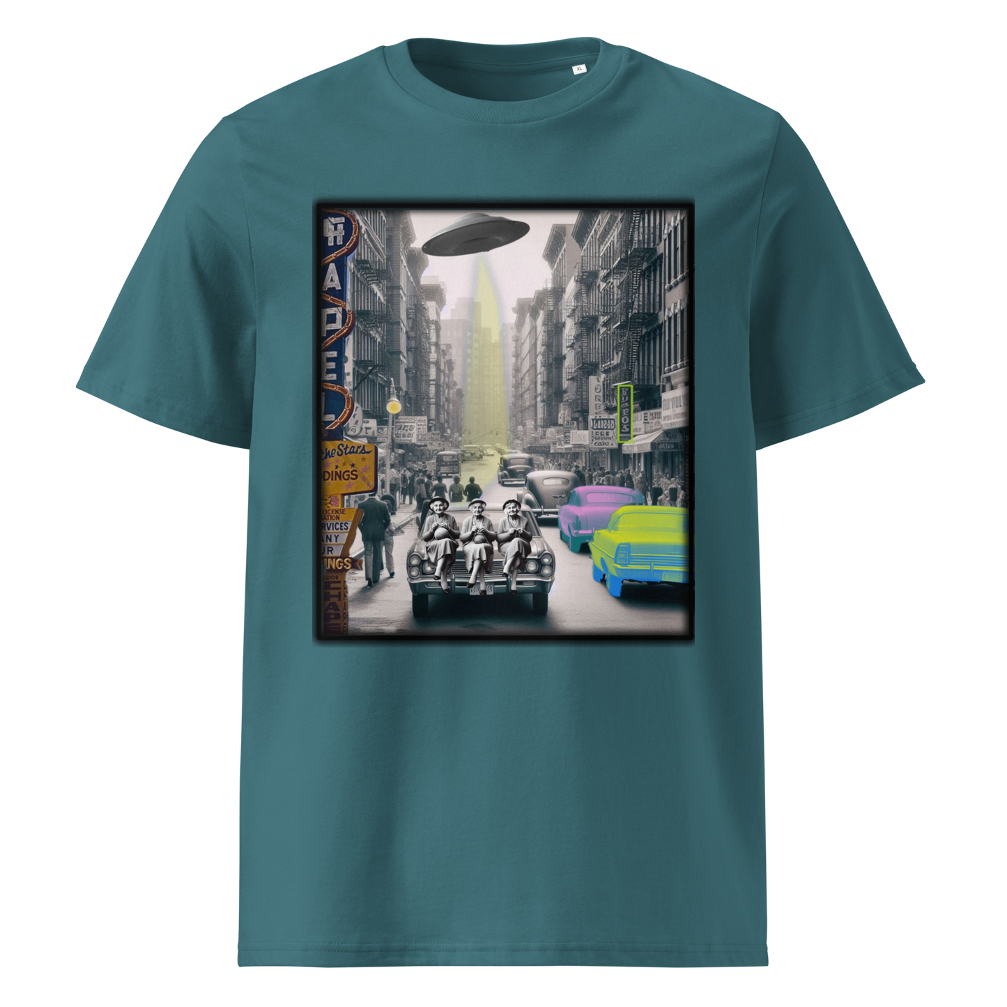 Camiseta "Exótic city" regular fit