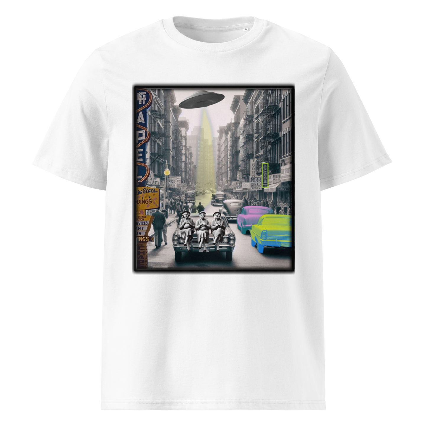 Camiseta "Exótic city" regular fit