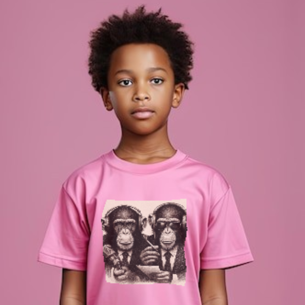 Camiseta kids "Bi monkeys"