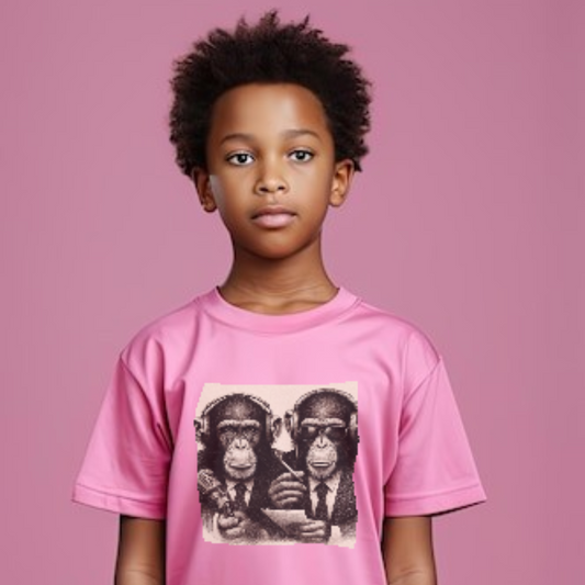 Camiseta kids "Bi monkeys"