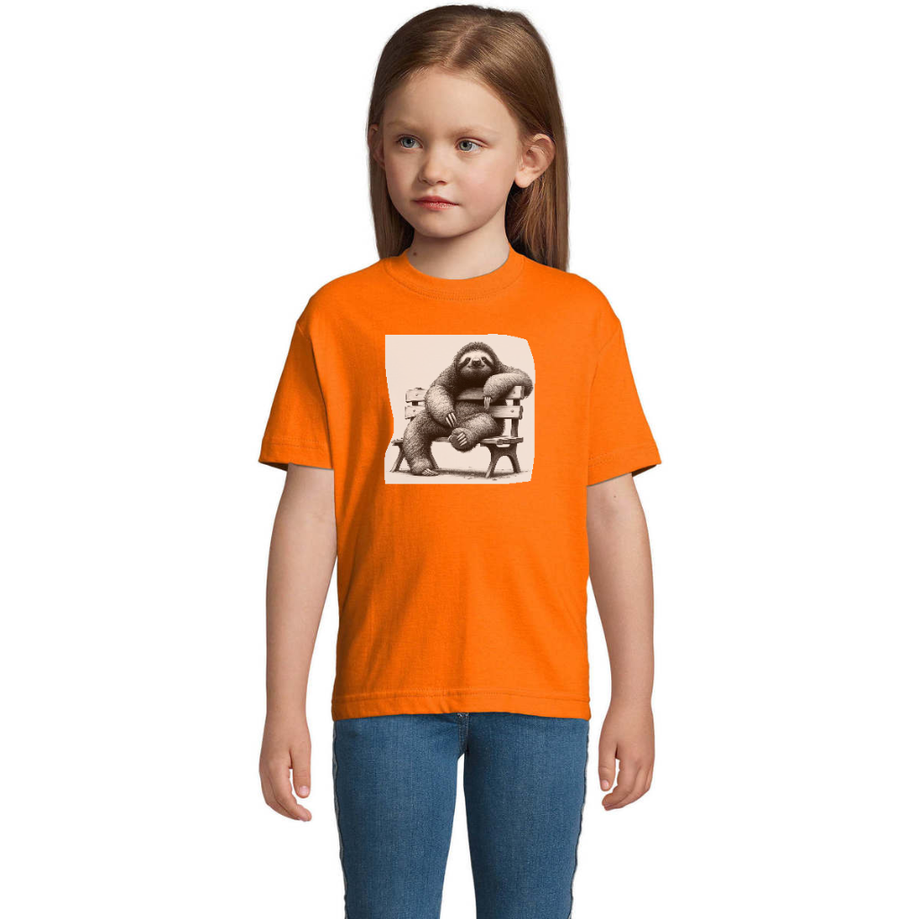 Camiseta kids "Oso perezoso"