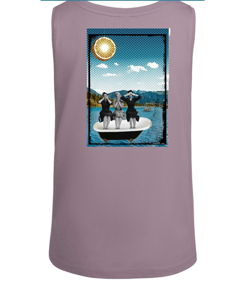 Camiseta "las tres sabias" tirantes