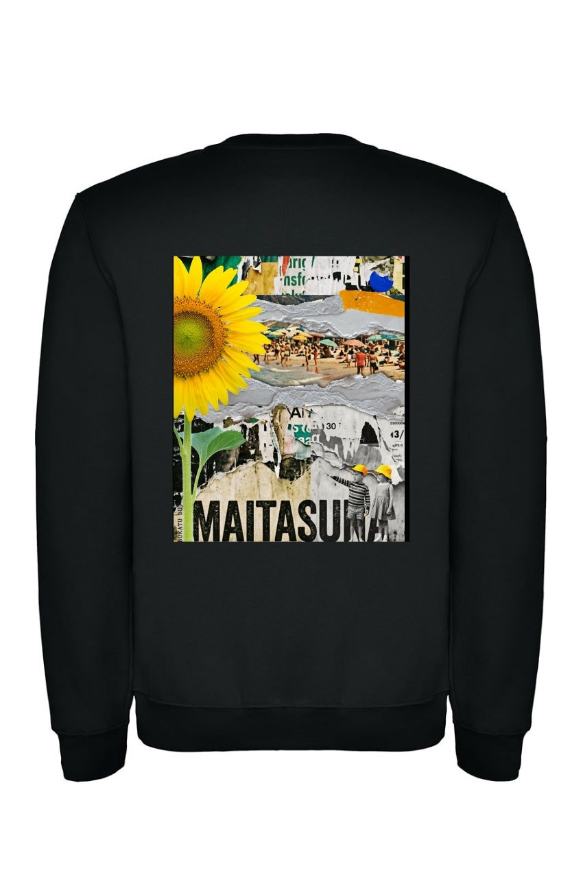 Sudadera "Eguzkilore" boxy fit