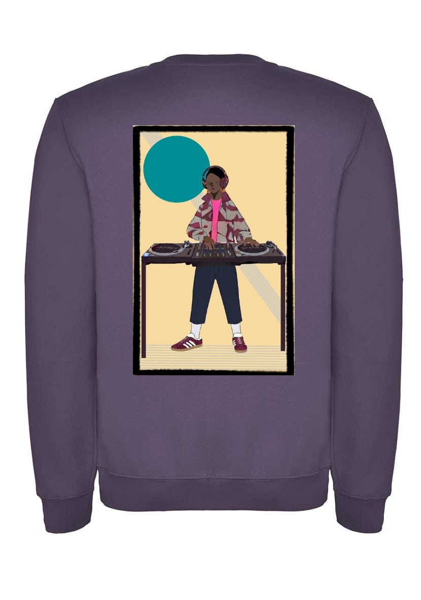 Sudadera kids "dj girl"
