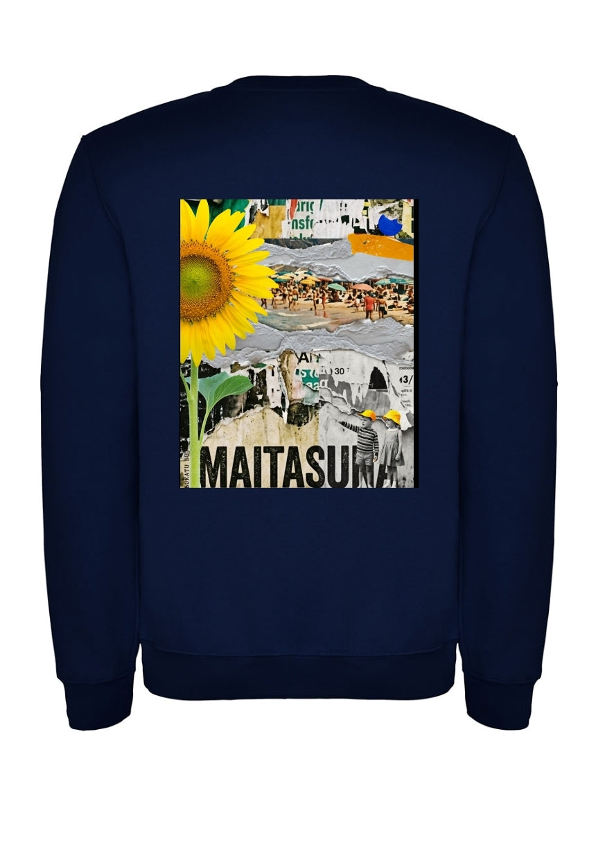Sudadera "Eguzkilore" boxy fit