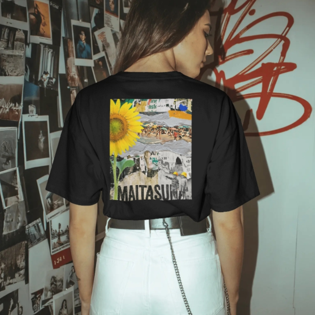 Camiseta "Eguzkilore" regular fit