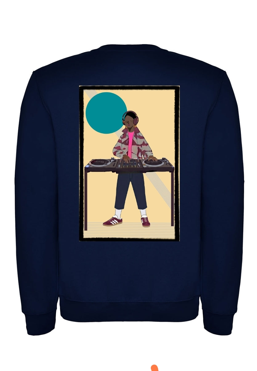 Sudadera kids "dj girl"