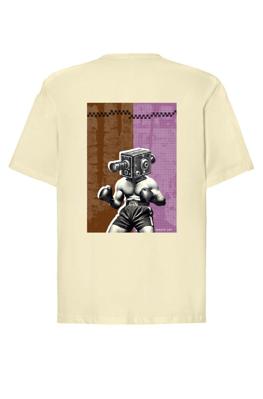 Camiseta "Figth" oversize