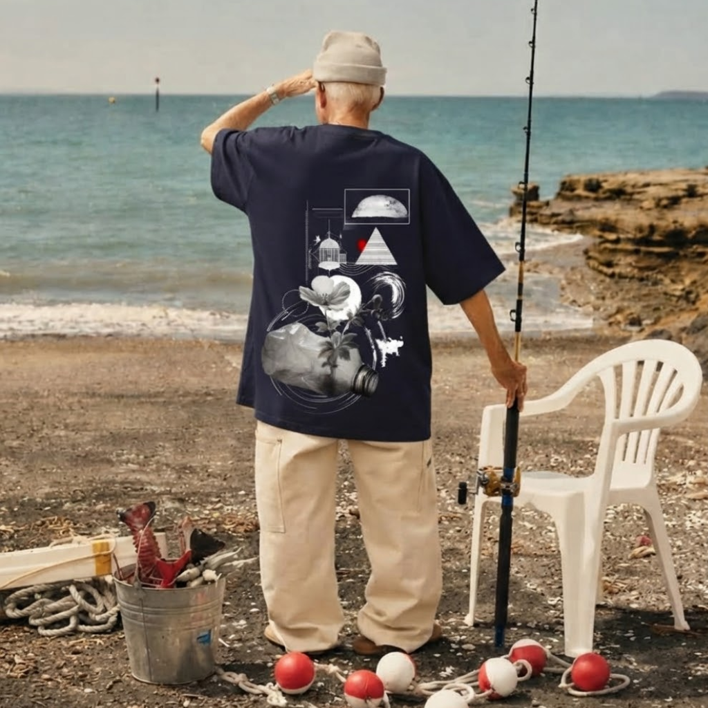 Camiseta "Loreak botiglia" oversize