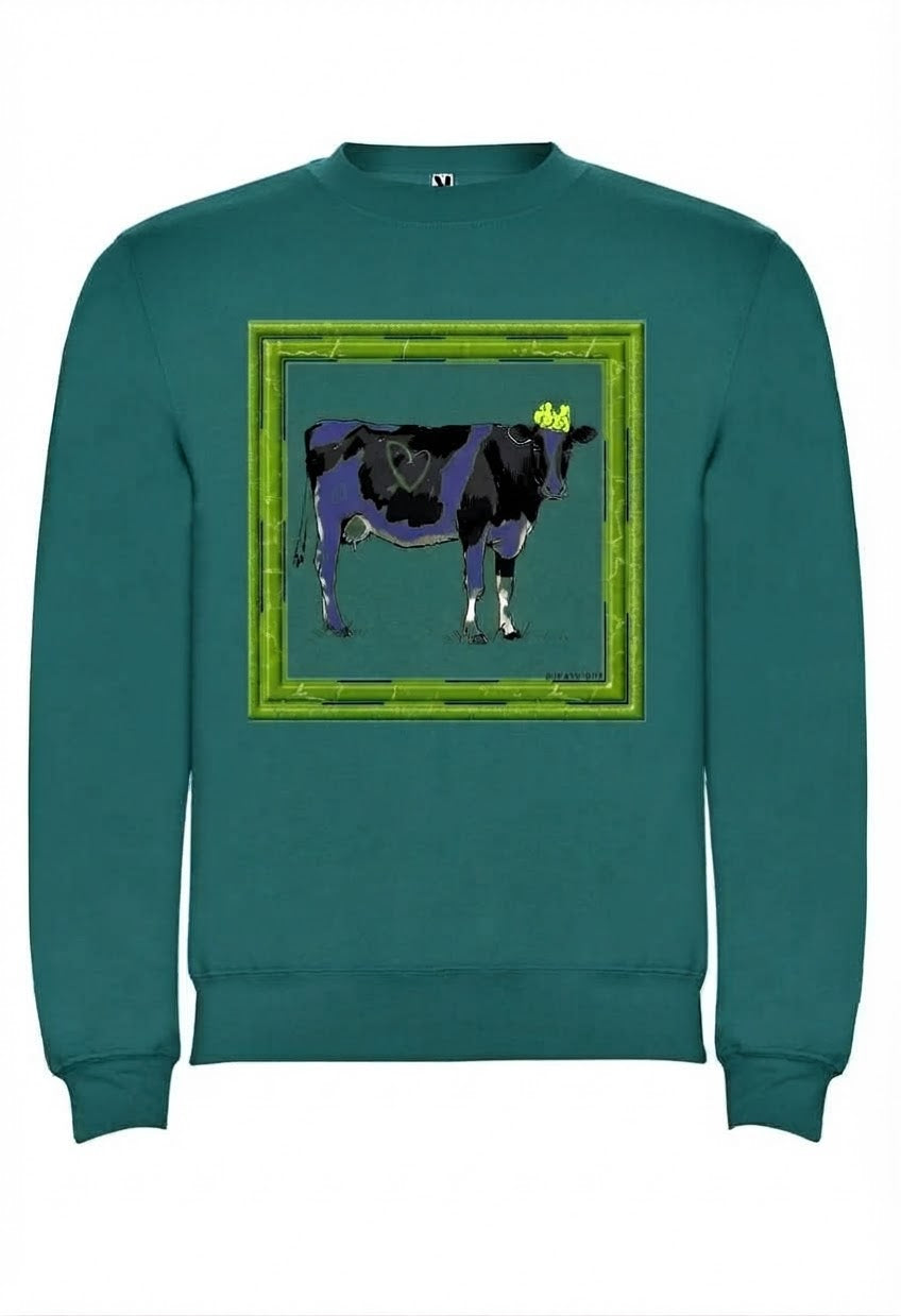 Sudadera kids "Vaca svizzera"