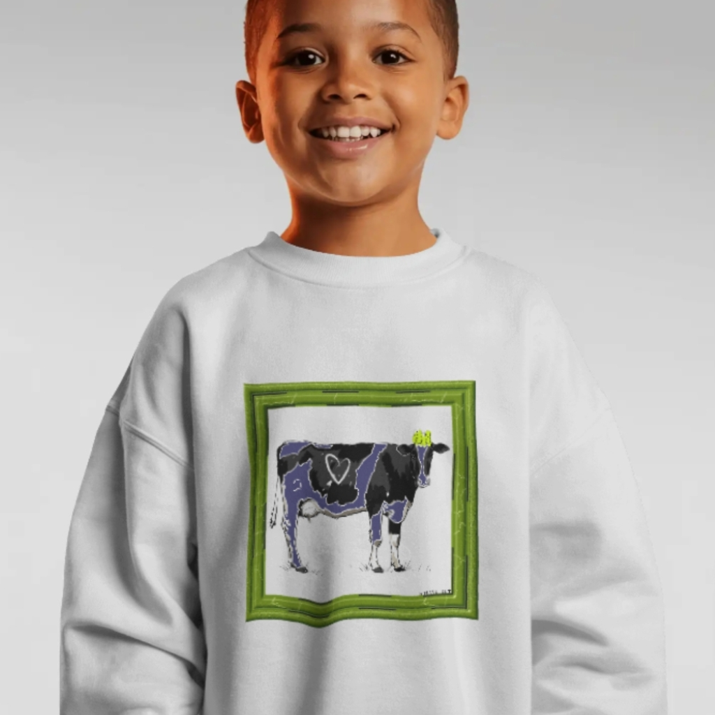 Sudadera kids "Vaca svizzera"