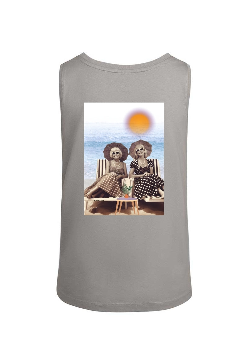 Camiseta "señoras en la playa" tirantes